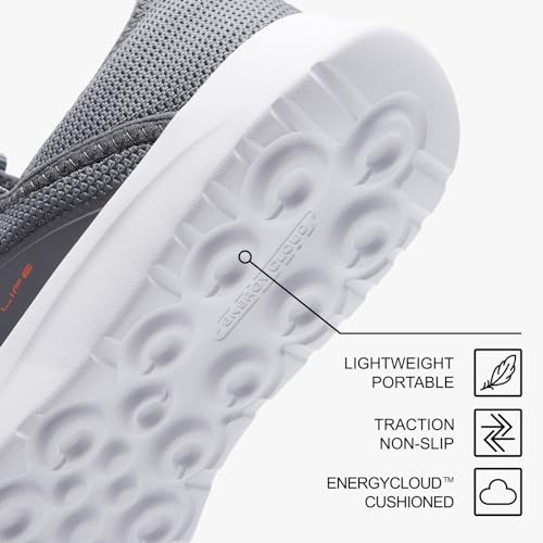 ALEADER Men's Energycloud Slip On Running Walking Shoes Cushion Lightweight Sneakers3