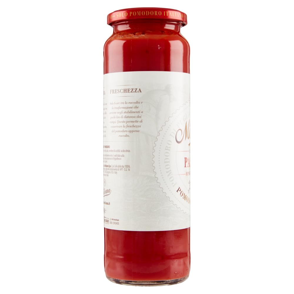 La Molisana Passata di Pomodoro Classica 100% Italienisch 12x 690g + Italian Gourmet Polpa 400g