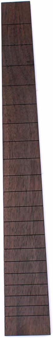 HANABASS GSD113 20 Fret Semi-finished Guitar Fingerboard Unembellished Fretboard for DIY Acoustic Guitar Projects