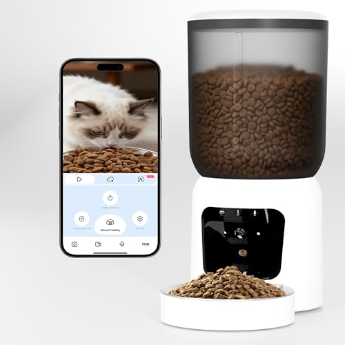 Automatic Cat Feeder with 2K Camera