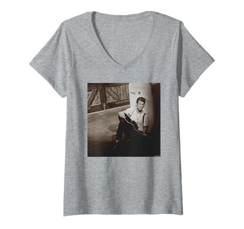 Photo de Femme Chris Isaak Wicked Game Pop Singer par Simon Fowler T-Shirt avec Col en V