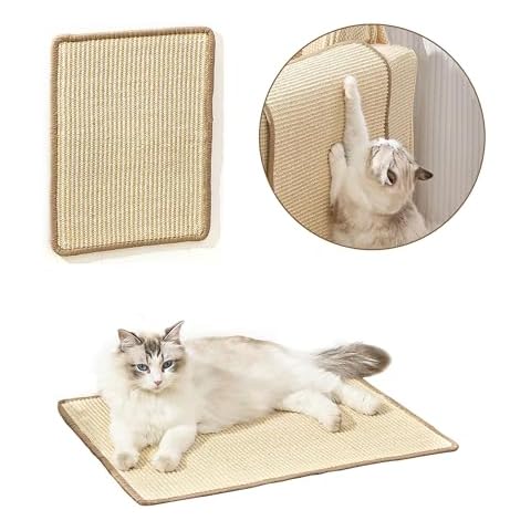 Bufomafo Natural Sisal Cat Scratching Mat Cover