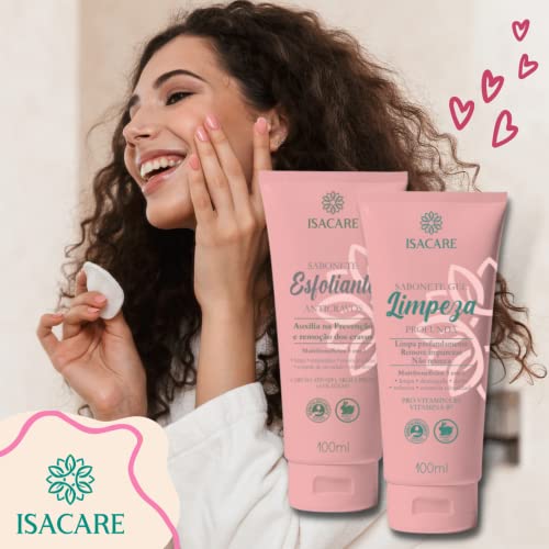 Isacare Sabonete Facial Gel Limpeza Profunda - Skincare
