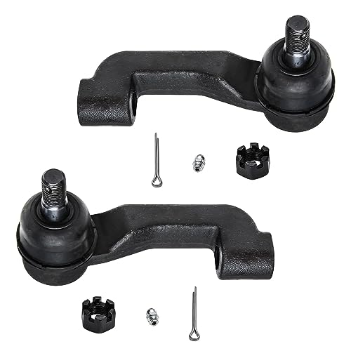 Image of Detroit Axle - 8PC Front Upper & Lower Control Arms + Inner & Outer Tie Rods for 2008 2009 2010 2011 Dodge Nitro Jeep Liberty
