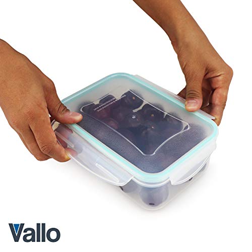 Vallo Plastic Food Containers With Lids For Food Storage - Safe For Dishwasher, Microwave, And Freezer - Bpa Free, Perfect For Meal Prep & Freezer [24 Pc Set] #TOP5
