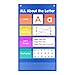 Auchq Letter of The Day/Week Pocket Chart, All About Letter Pocket Chart (New)