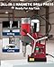 1.57 in Mag Drill Press with Adapter, 1450W 820RPM 2922LBF 13000N Magnetic Drill Machine, Portable Electric Drill Kits for Steel, Metal, and Iron