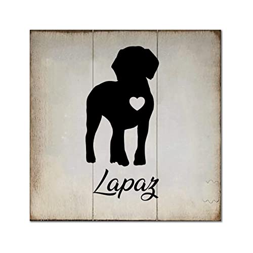 Plaque murale bois personnalisée Chow en cœur, le symbole d'un foyer uni pour votre chambre