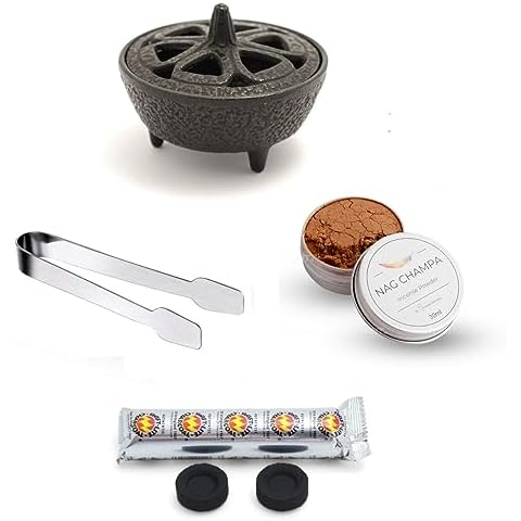 Versatile Cast Iron Incense Burner Kit Cover
