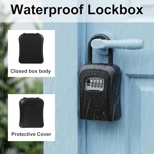 Diyife セキュリティキーボックス 4桁ダイヤル式