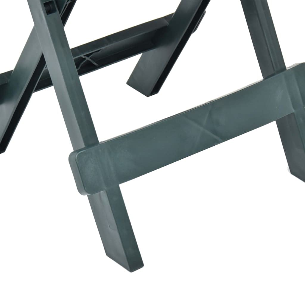 vidaXL Table Pliable de Jardin Vert 45x43x50 cm Plastique