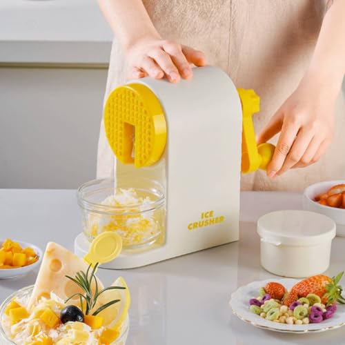 Trituradora de hielo manual con manivela para cocina miniatura 2