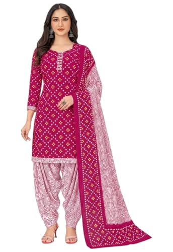 Image of Yashika Women'S Unstitched Crepe Dress Materials | Crepe Salwar Suit For Women | Suit Material For Women Unstitched