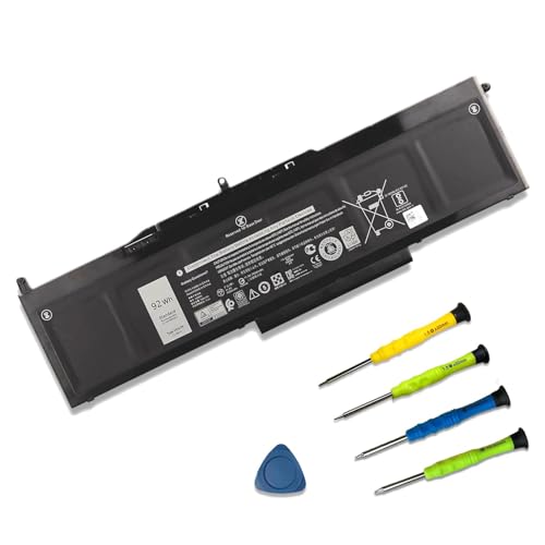 Image of 92Wh VG93N Battery for Dell Precision 15 3520 3530 Latitude 5580 5590 5591