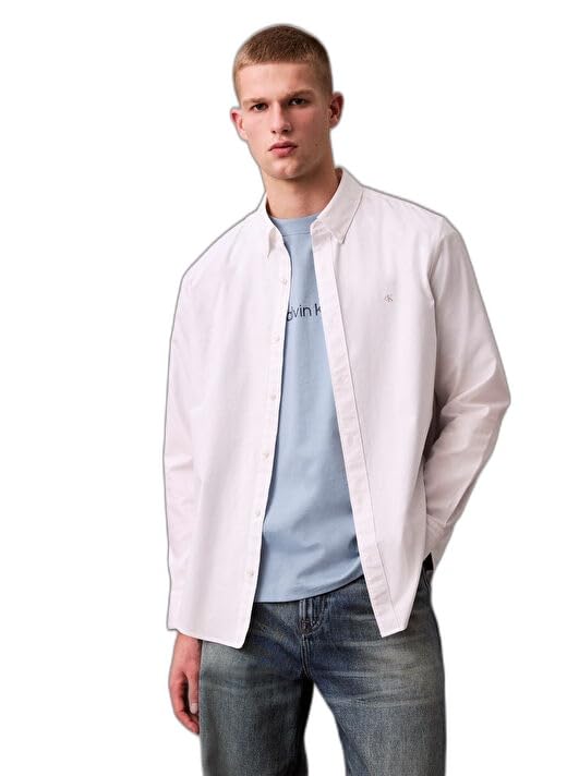 Chemise Oxford Calvin Klein Homme ideale pour le bureau et vos sorties loisirs du weekend