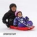 SportsStuff Airhead Classic 2 Person Toboggan Snow Sled