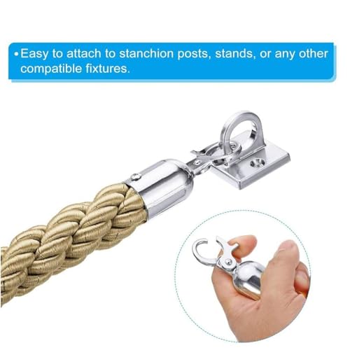 Corde en jute robuste 25mm et filet de sécurité pour chargement
