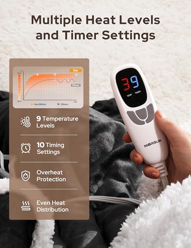 Portable Heated Blanket Rechargeable