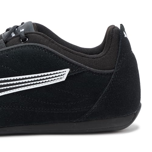 PUMA Women's Catch Shoes Sneaker, Black-White AH25, 5.5