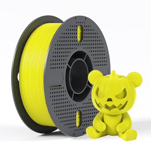 NextShapes PETG Filament 1.75mm Lemon Yellow, 1kg Plastic Spool