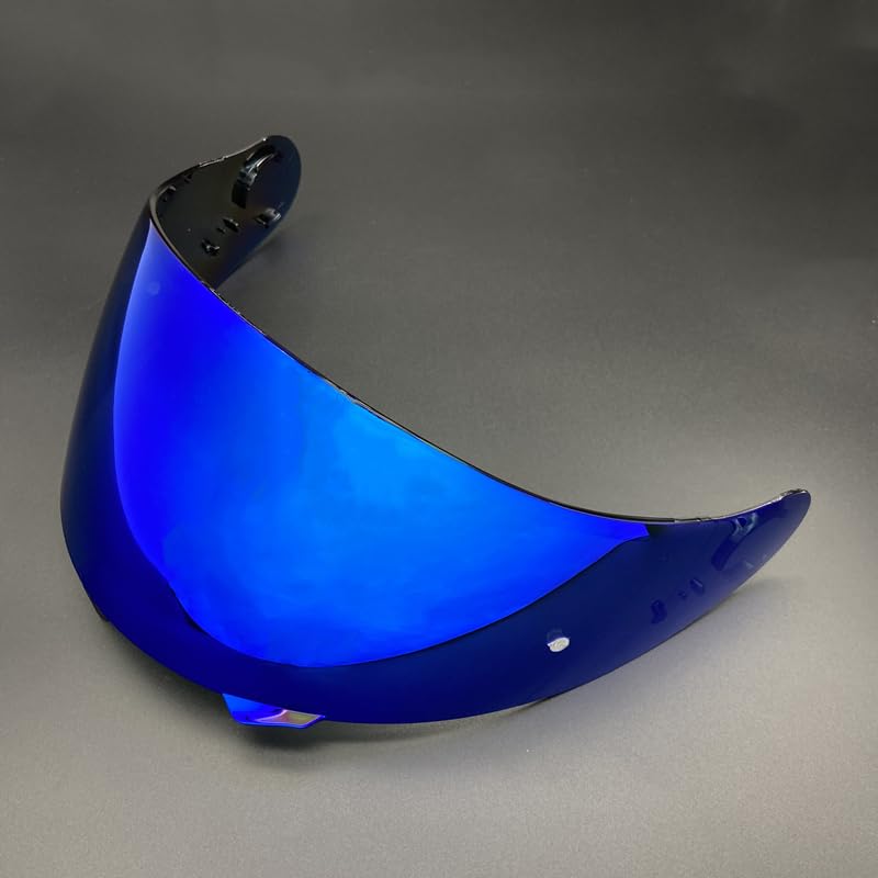 Visière CNS-1 pour SHOEI GT Air écran casque moto Revo Deep Blue protection anti-UV faciale