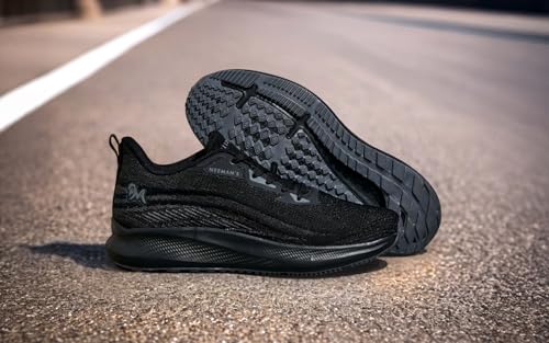 Image of Neeman's Dashing Walkers for Men | Lightweight Lace-Up Casual Shoes | Breathable Knit Upper | EVA Sole | Daily Casual Wear
