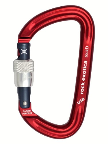 Rock Exotica rockD Locking Carbiner - Screw-Lock