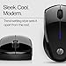 HP X3000 G2 Wireless Mouse - Ambidextrous 3-Button Control, & Scroll Wheel - Multi-Surface Technology, 1600 DPI Optical Sensor - Win, Chrome, Mac OS - Up to 15-Month Battery Life (‎28Y30AA#ABA, Black)