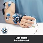 Logitech MX Vertical Wireless Mouse – Ergonomic Design Reduces Muscle Strain, Move Content Between 3 Windows and Apple Computers, Rechargeable, Graphite - Image 4