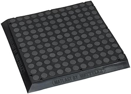 Watere Anti-Fatigue Mat, Conductive Type, 50.01.53/1, Dimensions: 21.3 x 21.3 x 0.7 inches (540 x 540 x 19 mm), 1 piece