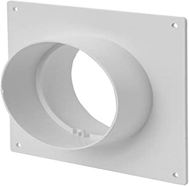100 mm Wall Flange Pipe Connector Round Pipe Ventilation Pipe
