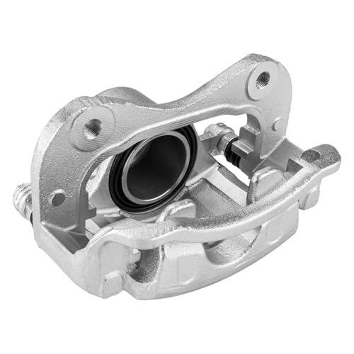 Image of Detroit Axle - Front Left Brake Caliper for 2005-2009 Hyundai Tucson 2005-2010 Kia Sportage Disc Brake Caliper w /Bracket 2006 2007 2008 2009 2010 Replacement Driver Side Assembly