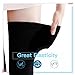 Kayhoma Extra Long Cotton Thigh High Socks Over the Knee High Stockings, 1 Pair, Black…