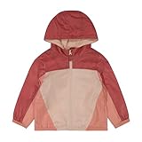 OSHKOSH B'GOSH Toddler/Littile Girls' Midweight Fleece Transitional Jacket, Pink, 6X