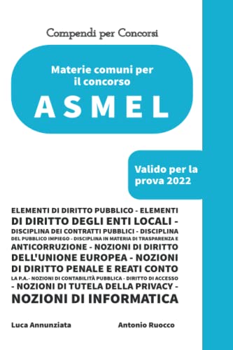 ASMEL: Materie comuni per il concorso