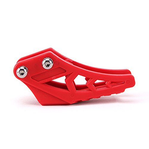 Guía protector de cadena de pit bike 110cc a 200cc rojo para chasis tipo Apollo