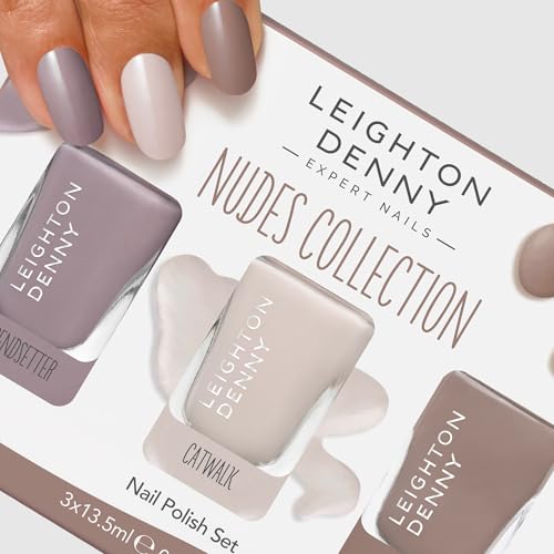 LEIGHTON DENNY Nudes Collection | Nail Polish set | nude nail polish | vegan - Image 4