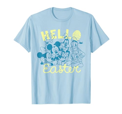 T-shirt Mickey and Friends Hello Easter : le cadeau de Pâques original
