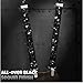 Fashion Suspenders (One Size, Black Sequin)