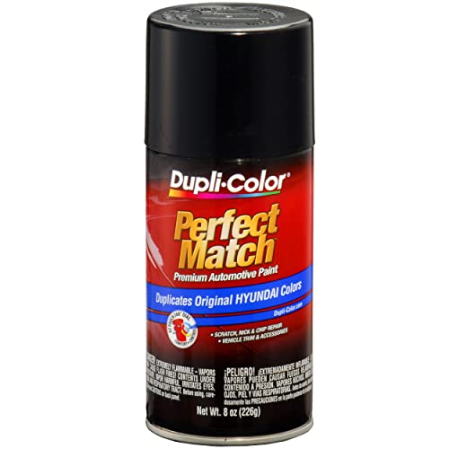 Image of Dupli-Color EBHY18037 Ebony Black for Hyundai Perfect Match Automotive Paint - 8 oz. Aerosol
