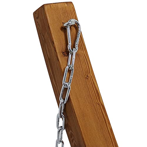 Sunnydaze 12-Foot Curved Wood Hammock Stand Only - 2-Person Wooden Hammock Arc Stand - Heavy-Duty 400-Pound Capacity #TOP4