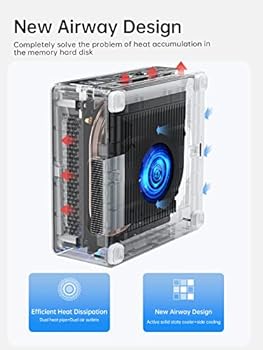 MINIS FORUM Mini PC NAB5, Intel Core i5-12450H 8 Core CPU