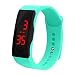 Produktbild Verlike Kinder Silikon-Armbanduhr, LED-Display, elektronisch, digitales Sportarmband, mintgrün