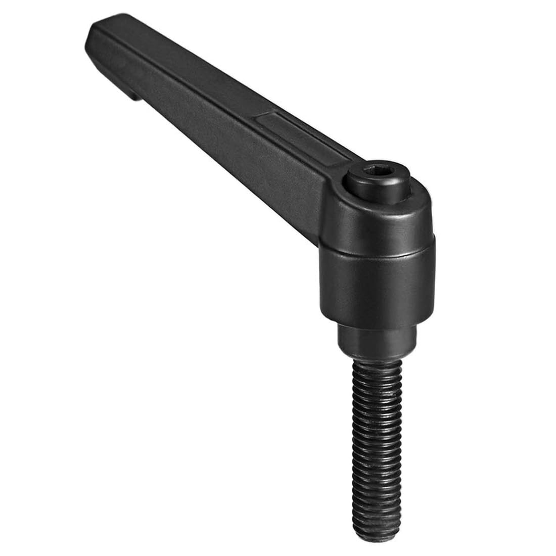 TA-VIGOR 2Pcs Adjustable Clamping Lever Handles, M8 x 32mm Locking Quick Release Push Button Ratchet Screw Knobs