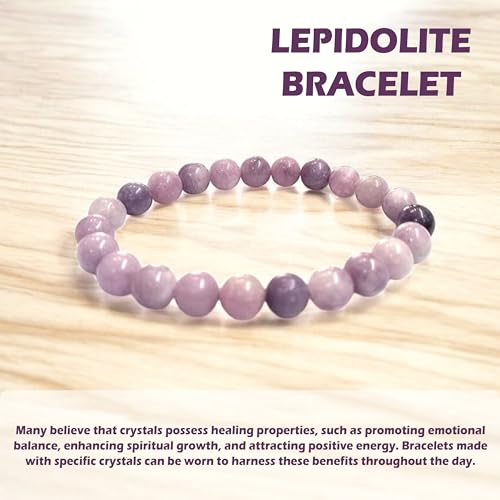 Image of Certified Crystal Bracelet | 8mm Beads | Stretchable Healing Bracelet | Bracelets for Men and Women |