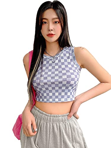 Image of TOPLOT Sleeveless Crop Top for Women Sleeveless (T-Top-Crop)