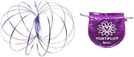 Vortiflux Flow Ring Kinetic Spring Toy - Ultraviolet Purple