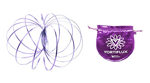 Vortiflux Flow Ring Kinetic Spring Toy - Ultraviolet Purple
