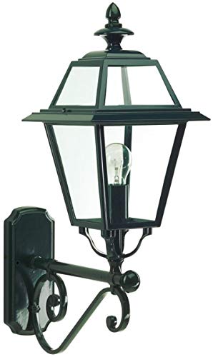 Casa Padrino Art Nouveau Exterior Wall Lamp 25 x 47 x H. 60 cm Garden Terraces Balcony Entrance Lighting, Color:green