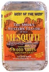 bulk buys Mesquite Disposable Wood Chips Smoker Tray - Case of 12